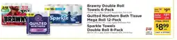 ShopRite Brawny Double Roll Towels 6-Pack offer