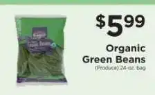 ShopRite Organic Green Beans offer