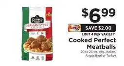 ShopRite Cooked Perfect Meatballs offer