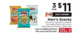 ShopRite Herr's Snacks offer