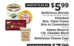 ShopRite BelGioioso Burrata offer