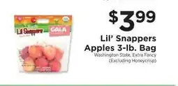 ShopRite Lil Snappers Apples 3-lb. Bag offer
