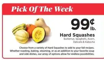 ShopRite Hard Squashes offer