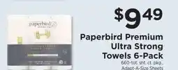 ShopRite Paperbird Premium Ultra Strong Towels 6-Pack offer
