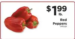 ShopRite Red Peppers offer