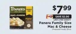 ShopRite Panera Family Size Mac & Cheese offer