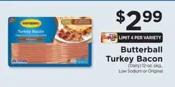 ShopRite Butterball Turkey Bacon offer
