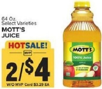 Food Lion Mott's Juice 64 oz offer