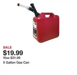 Harbor Freight Tools 5 Gallon Gas Can offer