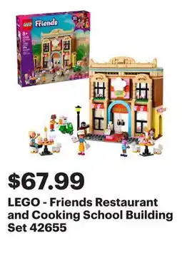 Best Buy LEGO - Friends Restaurant and Cooking School Building Set 42655 offer