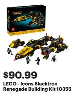 Best Buy LEGO - Icons Blacktron Renegade Building Kit 10355 offer