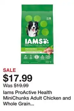 Tractor Supply Company Iams ProActive Health MiniChunks Adult Chicken and Whole Grain Recipe Dry Dog Food offer
