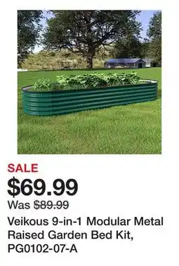 Tractor Supply Company Veikous 9-in-1 Modular Metal Raised Garden Bed Kit, PG0102-07-A offer