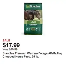 Tractor Supply Company Standlee Premium Western Forage Alfalfa Hay Chopped Horse Feed, 35 lb offer