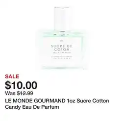 Marshalls LE MONDE GOURMAND 1oz Sucre Cotton Candy Eau De Parfum offer
