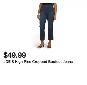 Marshalls JOE'S High Rise Cropped Bootcut Jeans offer