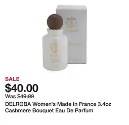 Marshalls DELROBA Women's Made In France 3.4oz Cashmere Bouquet Eau De Parfum offer