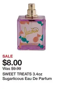 Marshalls SWEET TREATS 3.4oz Sugarlicous Eau De Parfum offer