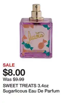 Marshalls SWEET TREATS 3.4oz Sugarlicous Eau De Parfum offer