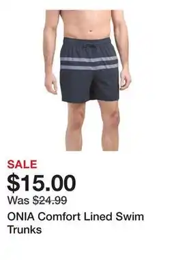 Marshalls ONIA Comfort Lined Swim Trunks offer
