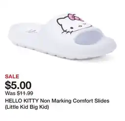 Marshalls HELLO KITTY Non Marking Comfort Slides (Little Kid Big Kid) offer