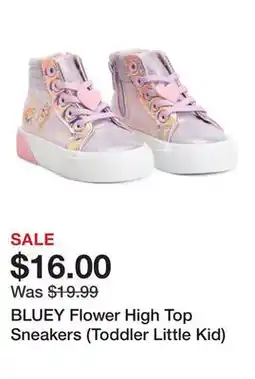 Marshalls BLUEY Flower High Top Sneakers (Toddler Little Kid) offer