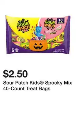Five Below Sour Patch Kids Spooky Mix 40-Count Treat Bags offer