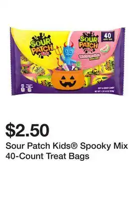 Five Below Sour Patch Kids Spooky Mix 40-Count Treat Bags offer