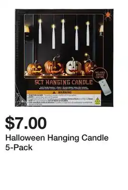 Five Below Halloween Hanging Candle 5-Pack offer