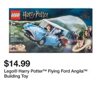 Five Below Lego Harry Potter Flying Ford Angila Building Toy offer