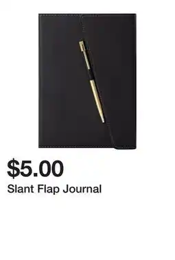 Five Below Slant Flap Journal offer
