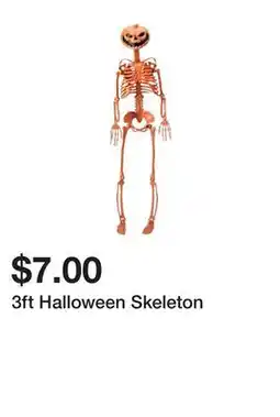 Five Below 3ft Halloween Skeleton offer