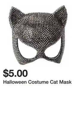 Five Below Halloween Costume Cat Mask offer