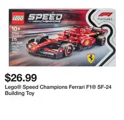 Five Below Lego Speed Champions Ferrari F1 SF-24 Building Toy offer