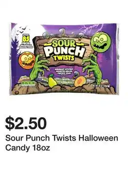 Five Below Sour Punch Twists Halloween Candy 18oz offer