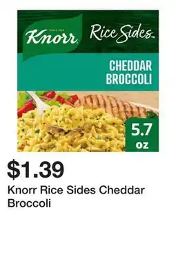 Wegmans Knorr Rice Sides Cheddar Broccoli offer
