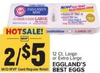 Food Lion Eggland's Best Eggs offer