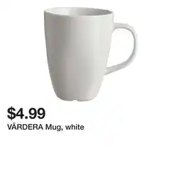 Ikea VÄRDERA Mug, white offer