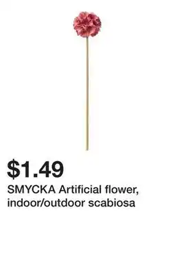 Ikea SMYCKA Artificial flower, indoor/outdoor scabiosa offer