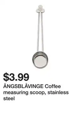 Ikea ÄNGSBLÅVINGE Coffee measuring scoop, stainless steel offer