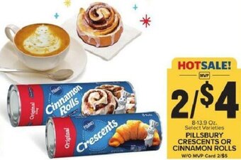 Food Lion Pillsbury Crescents Or Cinnamon Rolls offer