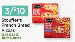 Heinen's Stouffer's French Bread Pizzas offer