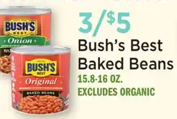 Heinen's Bush's Best Baked Beans offer
