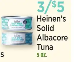 Heinen's Heinen's Solid Albacore Tuna offer