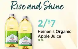 Heinen's Heinen's Organic Apple Juice offer