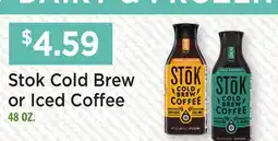Heinen's Stok Cold Brew or Iced Coffee offer