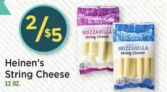 Heinen's Heinen's String Cheese offer