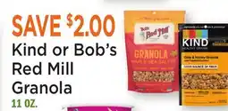 Heinen's Kind or Bob's Red Mill Granola offer