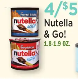 Heinen's Nutella & Go! offer