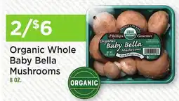 Heinen's Organic Whole Baby Bella Mushrooms offer
